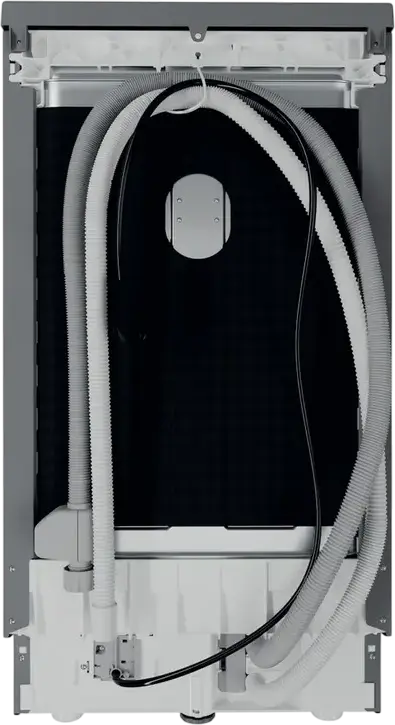 Whirlpool WSFO 3O34 PF X Slim Freestanding Dishwasher, 45cm, 10 Place Settings, 6th Sense Technology, NaturalDry, 8 Programs, Stainless Steel