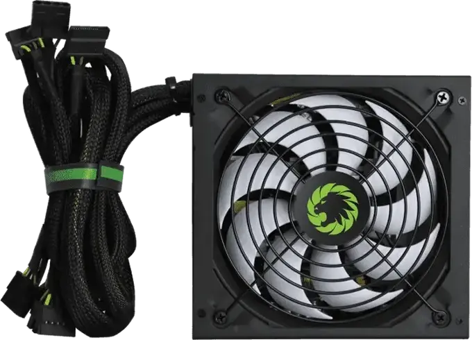 Sursa Alimentare Gamemax GP-750 750W ATX, Eficienta 80 PLUS Bronze, PFC Activ, Design DC-to-DC, Ventilator Ultra Silent 140mm, Cabluri Plate Negre