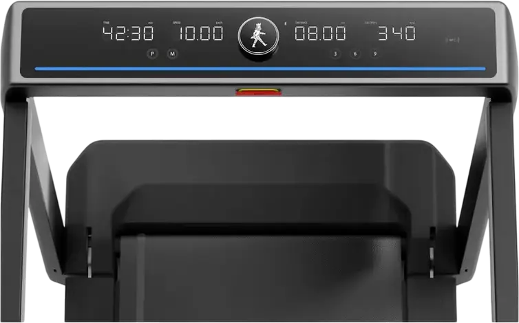 Kingsmith Walkingpad MX16+ Folding Treadmill, 1.5hp Motor, Max Speed 16 km/h, 136kg Max Load, KS Fit App Control, Bluetooth, Black