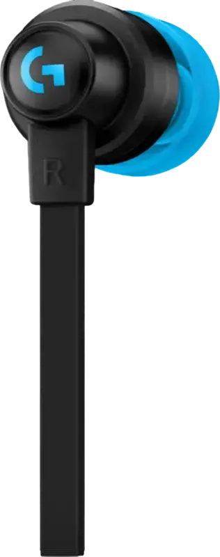 Casca de Gaming In-Ear Logitech G333 cu Drivere Duale Dinamice, Microfon 4mm, Corp din Aluminiu, Adaptor USB Type-C pentru PC, Mobil, Xbox, PlayStation