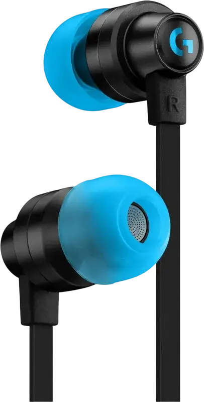 Căști gaming Logitech G333, Cu fir, Negru