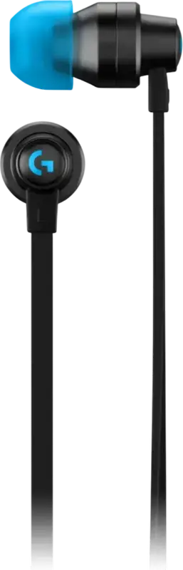 Casca de Gaming In-Ear Logitech G333 cu Drivere Duale Dinamice, Microfon 4mm, Corp din Aluminiu, Adaptor USB Type-C pentru PC, Mobil, Xbox, PlayStation