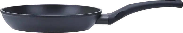 Сковорода Resto Kitchenware 93325 SAGITTA из алюминия с антипригарным покрытием PFLUON 24 см, индикатор Thermospot, для индукционных плит, черная