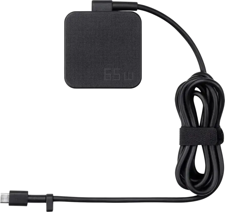 Адаптер питания ASUS A23-065N1A AC65-00 65Вт USB-C, Быстрое зарядное устройство USB PD 3.0, 100-240В, Черный