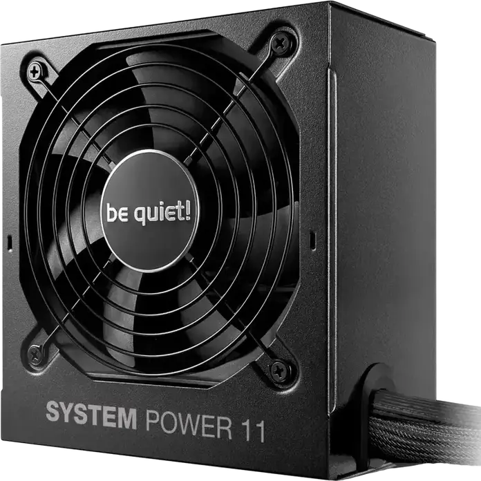Блок питания be quiet! System Power 11 650W, 80 PLUS Bronze, ATX 3.1, PCIe 5.1 12V-2x6, вентилятор 120мм с оптимизацией шума, черный, BP011EU