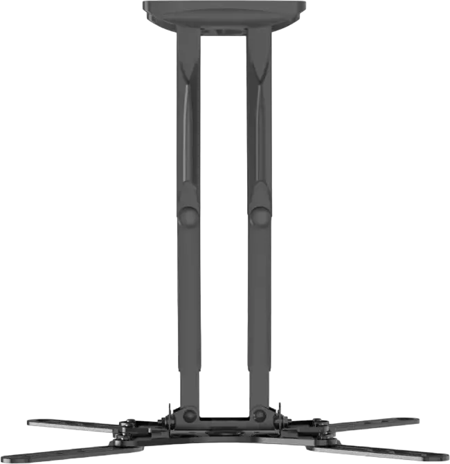 Gembird WM-60ST-01 Full-Motion TV Wall Mount, 32-60 inch Screen, VESA 400x400mm, Max Load 36.4kg, Tilt -2 to +10 deg, Swivel 80 deg, Steel, Black
