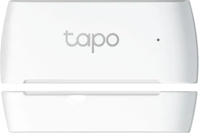 TP-Link Tapo T110 Smart Contact Sensor for Doors and Windows, Wireless Sub-1G Security Sensor, Battery Powered, Hub Required, White