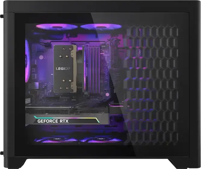 Desktop Gaming Lenovo Legion T5 30AGB10, AMD Ryzen 7 7700X, 32GB DDR5 5600MHz, SSD 1TB PCIe Gen4, NVIDIA GeForce RTX 5060 Ti 8GB GDDR7, Wi-Fi 7, Negru