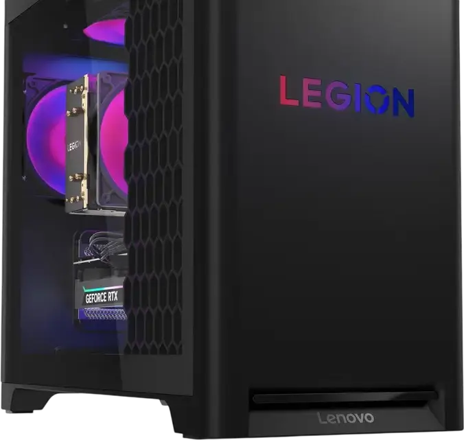 Desktop Gaming Lenovo Legion T5 30AGB10, AMD Ryzen 7 7700X, 32GB DDR5 5600MHz, SSD 1TB PCIe Gen4, NVIDIA GeForce RTX 5060 Ti 8GB GDDR7, Wi-Fi 7, Negru