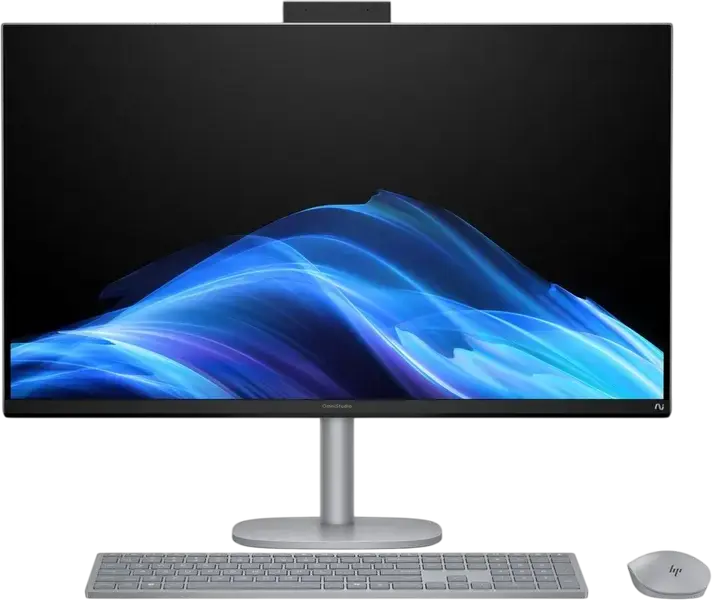 Computer All-in-One HP OmniStudio X NG AI, 31,5", Intel Core Ultra 7 266V, 16GB/1024GB, Windows 11 Home, Argintiu