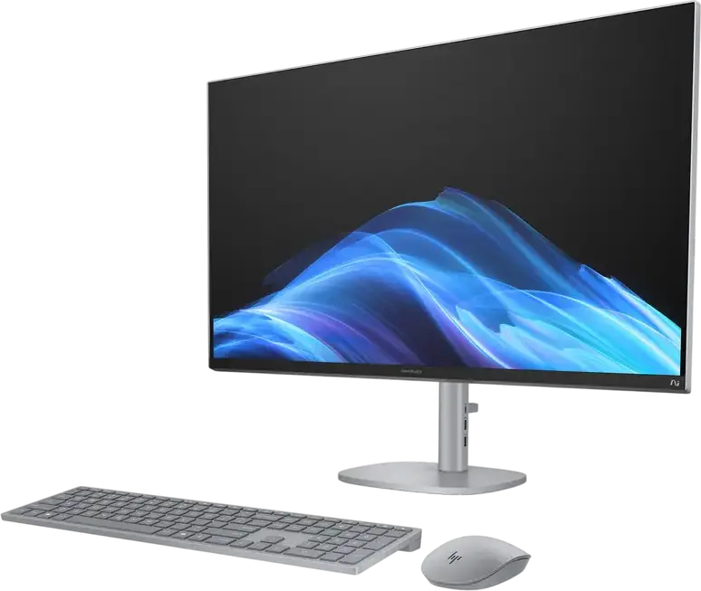 Моноблок HP OmniStudio X 32, экран 31.5" 4K UHD IPS, Intel Core Ultra 5 266V, 16GB DDR5, 1TB SSD, Intel Arc Graphics, Windows 11 Home, серебристый