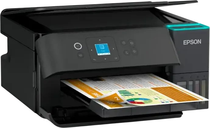 Imprimanta Multifunctionata A4 Epson EcoTank L4360 Wi-Fi Ink Tank, Printare Scanare Copiere, PrecisionCore, Duplex Automat, 4800x1200 DPI, Ecran LCD, Neagra