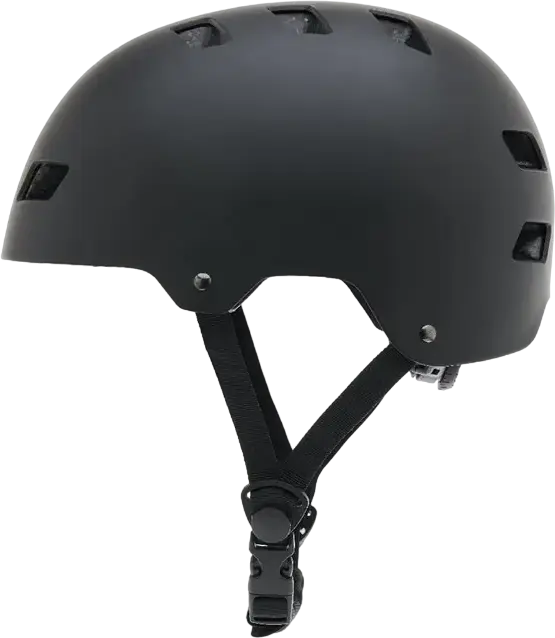 Newrban NEWMHELMETLK Safety Helmet for Bicycle, E-Scooter, E-Bike, Skateboard, Hard ABS Shell, EPS Foam, Adjustable Dial, Size L 59-62 cm, Black