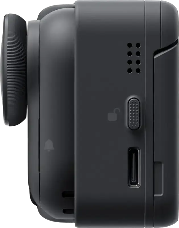Insta360 GO Ultra Action Camera, 4K 60fps Video, 50MP Photo, FlowState Stabilization, IPX8 Waterproof, 2.5" Flip Touchscreen Action Pod, Black