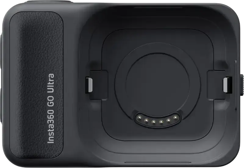 Insta360 GO Ultra Action Camera, 4K 60fps Video, 50MP Photo, FlowState Stabilization, IPX8 Waterproof, 2.5" Flip Touchscreen Action Pod, Black