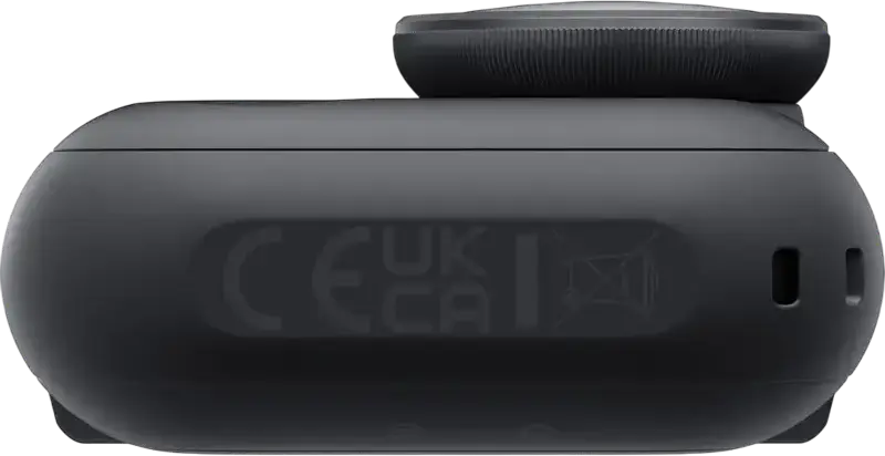 Insta360 GO Ultra Action Camera, 4K 60fps Video, 50MP Photo, FlowState Stabilization, IPX8 Waterproof, 2.5" Flip Touchscreen Action Pod, Black