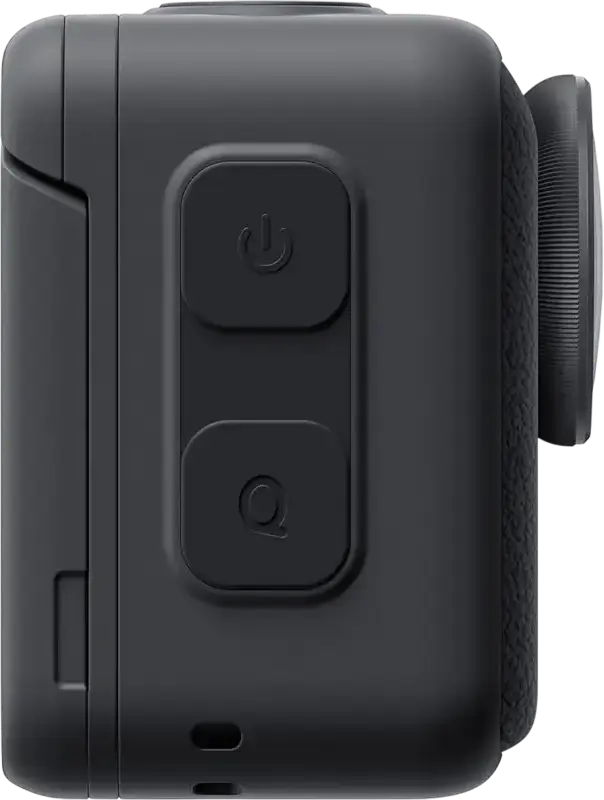 Insta360 GO Ultra Action Camera, 4K 60fps Video, 50MP Photo, FlowState Stabilization, IPX8 Waterproof, 2.5" Flip Touchscreen Action Pod, Black