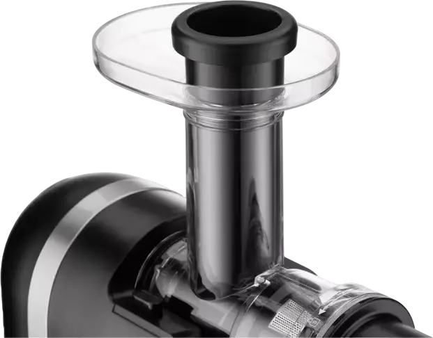 Ardesto JEG-1500S Slow Juicer, 200W Auger Squeezer, Stainless Steel Screw, BPA-free Tritan, Reverse Function, Drop-stop, Low-noise, Black/Metallic
