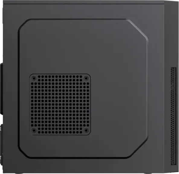Carcasa PC Sohoo 6521BK Micro-ATX Mini Tower, Otel SPCC/SGCC, Bay 5.25" ODD, 3.5" HDD, 2.5" SSD, 4 Sloturi Expansiune, Negru