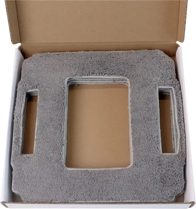 HUTT A1 Replacement Microfiber Cleaning Cloths for Window Cleaning Robot, Grey Wet Cleaning Mop Pads