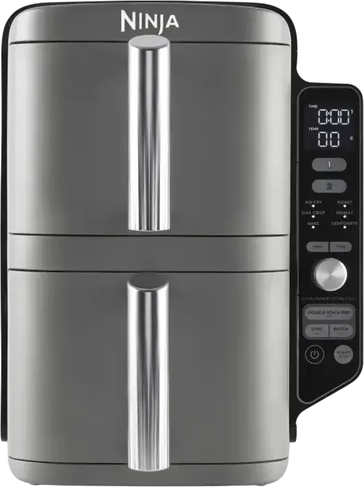 Friteuză cu aer cald Ninja Double Stack XL SL400EU, Gri