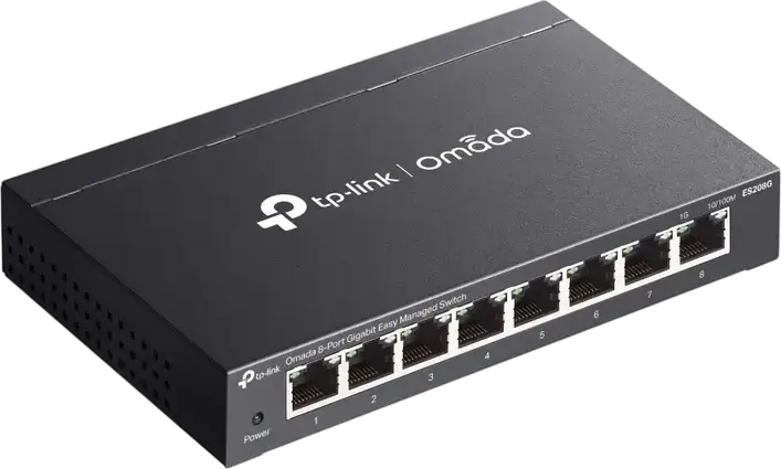Switch de rețea TP-LINK ES208G, 8x 10/100/1000 Mbps