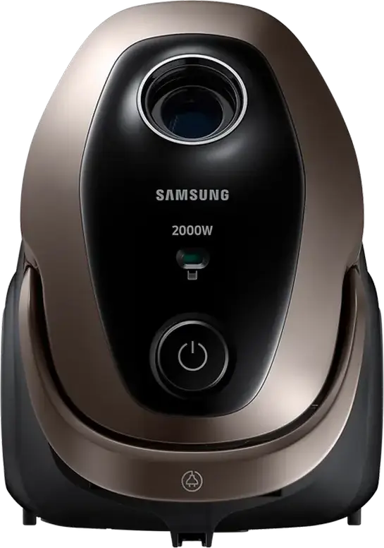 Samsung VC20M2589JD/UK Cylinder Vacuum Cleaner, 2000W Power, 460W Suction, 2.5L Bagged, HEPA 13 Filter, Turbo Brush, Telescopic Tube