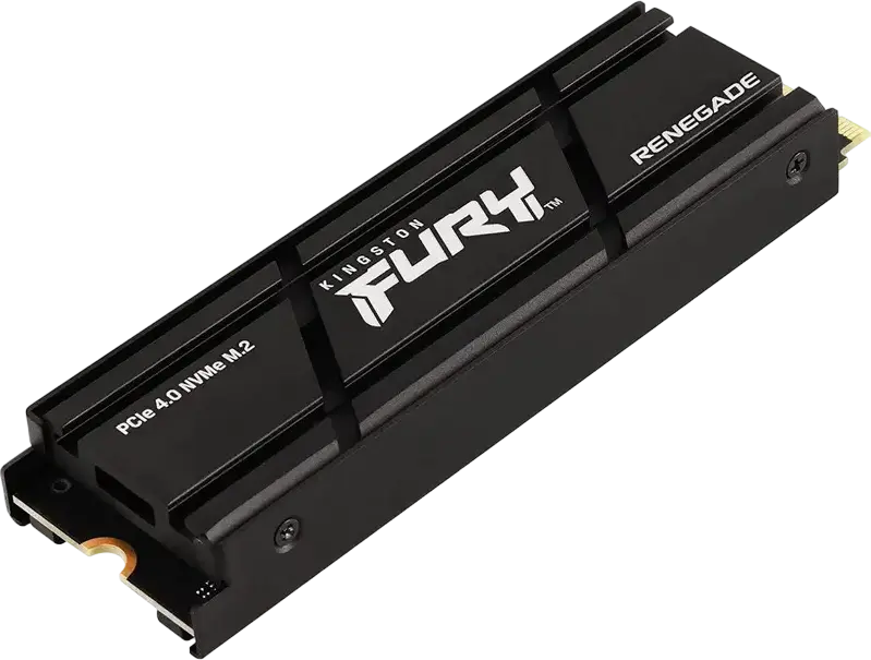 SSD Kingston FURY Renegade SFYRDK/1000G 1TB M.2 2280 NVMe PCIe 4.0 x4 cu Radiator Integrat, Citire pana la 7300MB/s, Scriere pana la 7000MB/s, Compatibil PS5