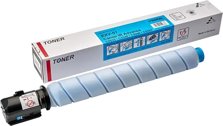 Toner Integral Compatible EXV-51, Cyan
