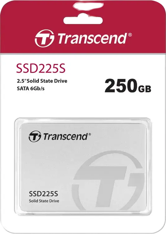 Transcend SSD225S 250GB 2.5" Internal SSD SATA III 6Gb/s 3D NAND Flash Up to 530MB/s Read 480MB/s Write TS250GSSD225S