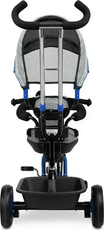Triciclu Multifunctional pentru Copii Caretero Buzz, Scaun Reversibil, Maner Parental Reglabil, Coperta Detasabila, Centura de Siguranta 3 Puncte