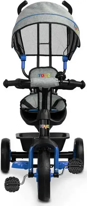 Triciclu Multifunctional pentru Copii Caretero Buzz, Scaun Reversibil, Maner Parental Reglabil, Coperta Detasabila, Centura de Siguranta 3 Puncte