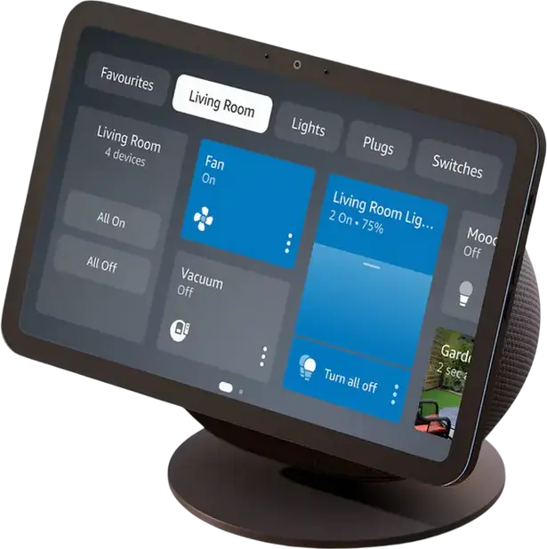 Amazon Echo Show 8 (4th Gen) Smart Display with Alexa, 8.7-inch HD Touchscreen, 13 MP Camera, Wi-Fi 6E, Zigbee Matter Thread Hub, Graphite