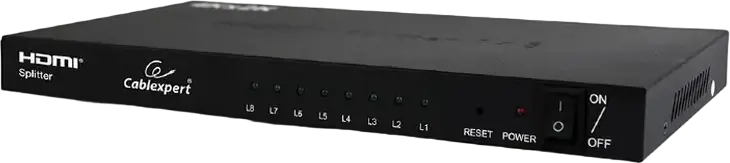Splitter HDMI Cablexpert DSP-8PH4-03, HDMI (F) - , Negru