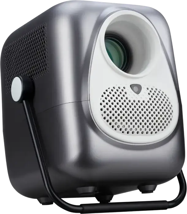Acer AOpen Fire Legend QF23S Portable Smart Projector, Full HD 1080p, 4K Support, 250 ANSI Lumens, LED, Autofocus, Wi-Fi, Grey