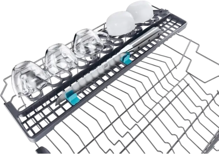 Candy RapidÓ CI 6C4F0MA1 Fully Built-in Dishwasher, 16 Place Settings, Energy Class C, Inverter Motor, hOn Wi-Fi Control, LED Display, White