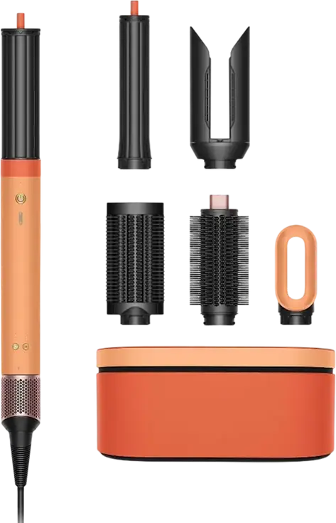 Dyson Airwrap HS09 Multi-styler in Ceramic Apricot | Topaz with Coanda 2x Technology, Hyperdymium Motor 1700W, Drying Curling Smoothing and Volumizing, Magnetic Attachments
