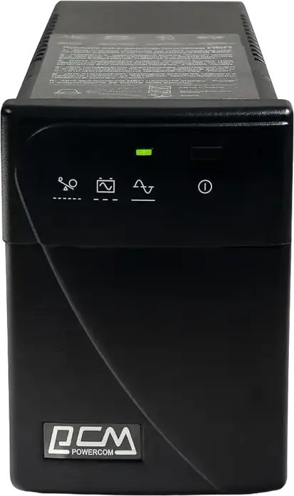 Powercom Black Knight Pro BNT-3000AP Line-Interactive UPS 3000VA/1800W Tower Sine Wave 6x IEC C13 USB RJ45 Protection Black
