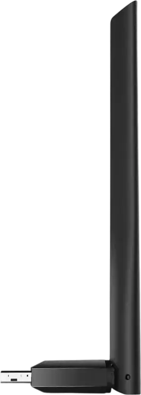 Adaptor USB Wireless Dual Band TP-Link Archer T600U Plus AC600 High Gain, Viteza 600Mbps (433Mbps 5GHz + 200Mbps 2.4GHz), Antenă Externă Reglabilă 5dBi, Negru