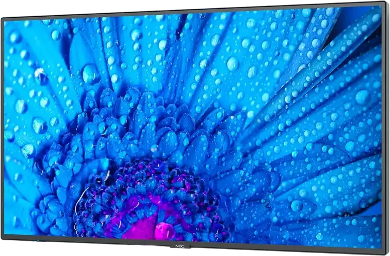Monitor Comercial NEC MultiSync M651 65 inch 4K UHD, Panou IPS, 3840x2160, 500 cd/m2, Anti-Glare, Operare 24/7, HDMI 2.0, Difuzoare Integrate, Negru