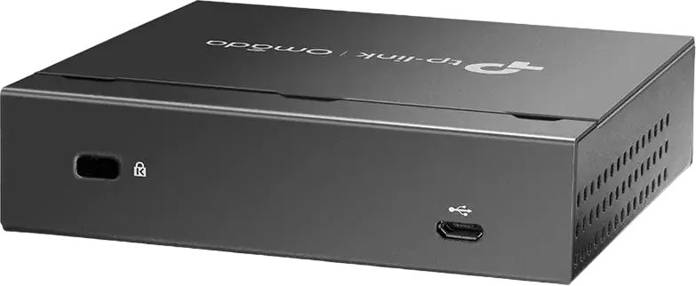 TP-Link OC200 Omada Hardware Controller, Centralized Management for 100 Devices, Cloud Access, PoE/Micro USB Power, Metal Casing, Grey