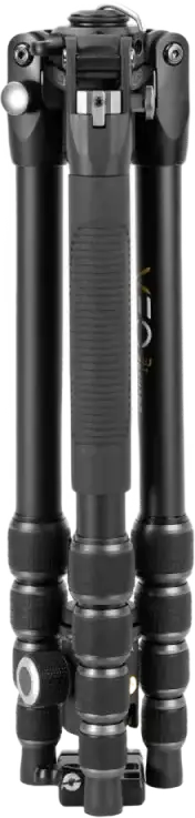 Vanguard VEO 3T 265HABP 4-in-1 Travel Tripod Monopod, Aircraft Aluminum, 166.5cm Max Height, 12kg Load, VEO 2 BP-120T Ball Head, Black