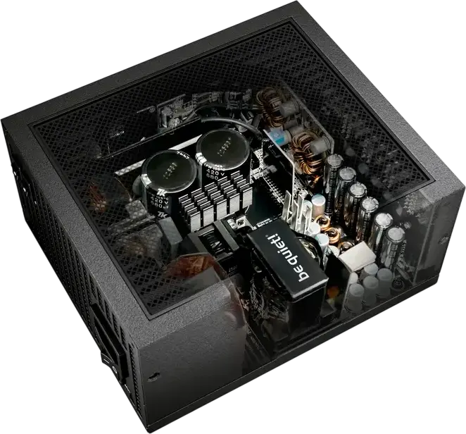 be quiet! Dark Power 14 850W ATX 3.1 Power Supply, 80 PLUS Titanium, Fully Modular, PCIe 5.1 12V-2x6, Silent Wings 135mm Fan, Black