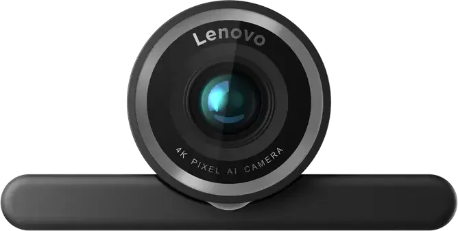 Lenovo 4K Pro Webcam 4XC1Q25246, 3840x2160 UHD, Sony STARVIS2 Sensor, AI Auto Focus, Adjustable FOV 65-90°, HDR, Noise Cancellation, USB-C, Black