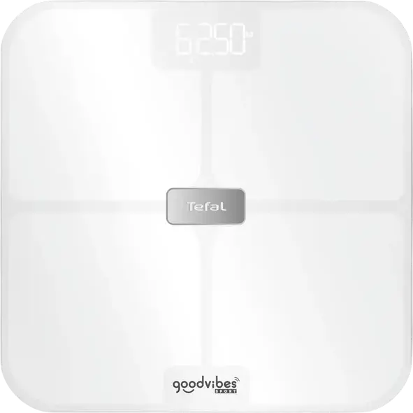Cântar de podea Tefal BM9740F0, Alb