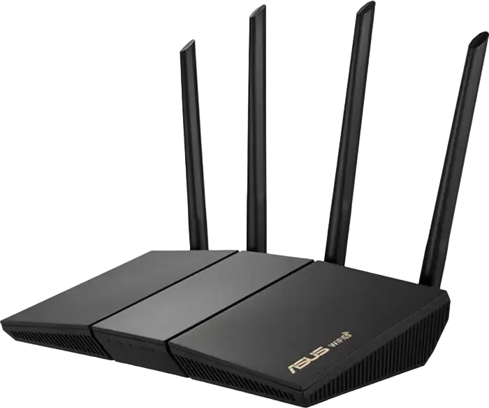 Router fără fir ASUS RT-AX57, Negru