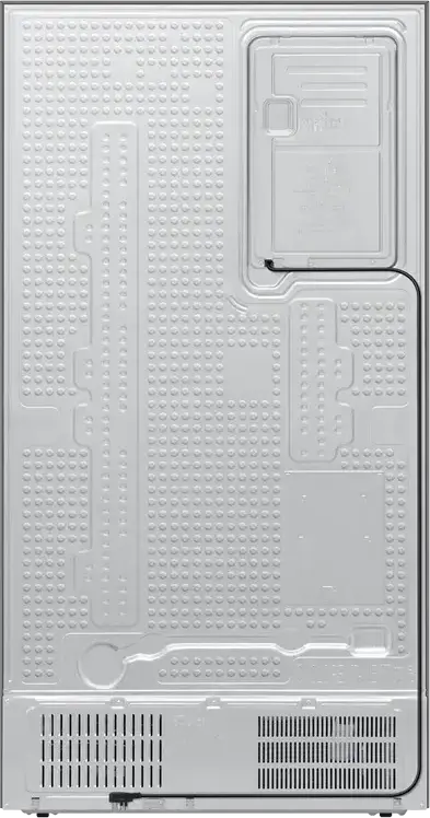Samsung Bespoke AI RS70F65QEFEO Side-by-Side Refrigerator, 659L Net Volume, SpaceMax, No Frost, Digital Inverter, Wi-Fi SmartThings, Black