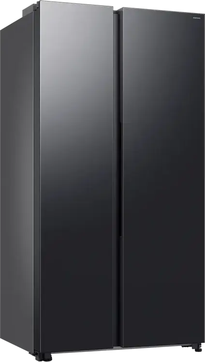 Samsung Bespoke AI RS70F65QEFEO Side-by-Side Refrigerator, 659L Net Volume, SpaceMax, No Frost, Digital Inverter, Wi-Fi SmartThings, Black