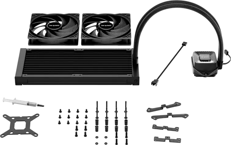 Răcitor lichid CPU be quiet! Pure Loop 3 280mm AiO, Pompă PWM, 2 Ventilatoare Pure Wings 3 140mm PWM, Intel LGA 1851/1700/1200/115x & AMD AM5/AM4, BW028EU