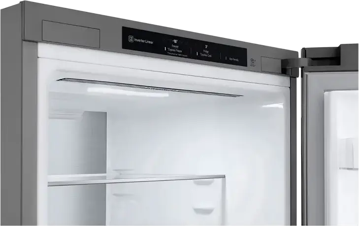 LG GBV7180CPY Free-standing Combi Refrigerator, Bottom Freezer, No Frost, Inverter Linear Compressor, Door Cooling+, 344L Total Volume, Silver